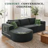 Sofa Ecksofa mit Schlaffunktion, Corduroy Modulares Produktbild-Vorschau 5