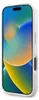 A white iPhone case with a colorful wallpaper on the screen. Podgląd zdjęcia produktu