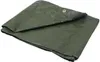 A folded green tarp is shown on a white background. Anteprima dell’immagine prodotto