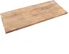 A wooden shelf on a white background. Voir les images du produit