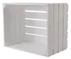 8er Set neue weiße/weisse Holzkiste 50cm x 40cm x 30cm Produktbild-Vorschau 2