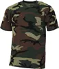 MFH US T-Shirt, "Streetstyle", woodland, 140-145 g/m² Produktbild-Vorschau 1
