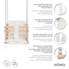 MAMOI® Huśtawka dziecięca 3 w 1 + PAS BEZPIECZEŃSTWA | Podgląd zdjęcia produktu 3