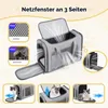 Hundetasche Flugzeug 55x34x34 Eurowings Lufthansa，Faltbare Produktbild-Vorschau 3