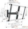Vogel's THIN 525 - Klammer - für Flachbildschirm - Schwarz Produktbild-Vorschau 7