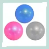 Relaxdays Gymnastikball, 75 cm, mit Luftpumpe, Anti Burst, Produktbild-Vorschau 6
