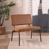 Sessel Espen cognac aus recyceltem Leder, 65 cm breit, 79 Produktbild-Vorschau 1