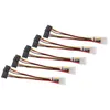 vhbw 5x Y-Stromkabel auf 2x SATA Buchse für Festplatte, Produktbild-Vorschau 3
