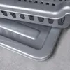A close-up, detailed shot of two stacked plastic kitchen draining racks. Anteprima dell’immagine prodotto