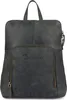 Damen Kultiger Lederrucksack, Schultertasche, Nubukleder, Produktbild-Vorschau 1