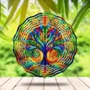 GKA Edelstahl Windspiel Ø 25cm GK2 Baum des Lebens Produktbild-Vorschau 2
