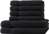 6er Set Frottee 4x Handtücher 2x Duschtücher Elegance 100% Produktbild-Vorschau 1