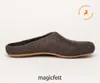 Magicfelt Filzpantoffel Aus Yak Yak Dunkelbraun 43 Produktbild-Vorschau 11