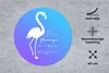 MuchoWow® Mauspad Mousepad Flamingo - Scherenschnitt - Produktbild-Vorschau 2