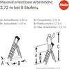 Hailo L80 ComfortLine Alu-Sicherheits-Stehleiter - 8 Produktbild-Vorschau 20
