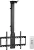A motorized TV wall mount and its remote control are displayed against a white background. Podgląd zdjęcia produktu