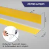 HOLZBRINK Weichsockelleiste selbstklebend PVC 32x23mm, 5 m Produktbild-Vorschau 2