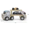 Viga Polarb Holzspielzeugauto mit Montessori-Autos Produktbild-Vorschau 6