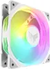 A white computer fan with RGB lighting. Anteprima dell’immagine prodotto