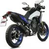 Marmitta Slip-on nera MIVV Oval omologata per YAMAHA tenere Anteprima dell’immagine prodotto 3