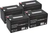 Akku E-Scooter Forca 48V 4x 12V 15Ah AGM Blei Accu Produktbild-Vorschau 1