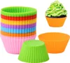 Silikon Muffin Backform 8 - 24 Stück Muffinform Produktbild-Vorschau 1
