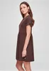 TB5040 - Ladies Organic Empire Valance Tee Dress brown M Produktbild-Vorschau 2