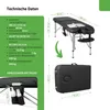 Habys Vera 2 Zonen Aluminium Massageliege | Massageliege Produktbild-Vorschau 6