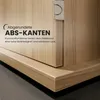 bümö office Sideboard mit 2 Schübe & 2 Türen - Nachbildung: Produktbild-Vorschau 5