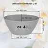 MePla - 2 Stück - Orchideen-Schiffchen L 40 anthrazit Produktbild-Vorschau 2