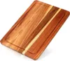 A wooden cutting and serving board on a white background. Podgląd zdjęcia produktu