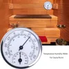 Mini Runde Wandbehang Analog Thermometer Hygrometer Produktbild-Vorschau 3