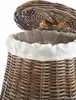 Kobolo Wäschekorb Rattankorb Aufbewahrungskorb mit Deckel - Produktbild-Vorschau 5