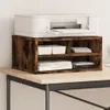 vidaXL Stojan na tiskárny kouřový dub 49x40x22,5 cm Náhled obrázku produktu 2