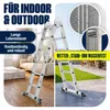 MASKO® Leiter Aluminium 6in1 Mehrzweckleiter Anlegeleiter Produktbild-Vorschau 7