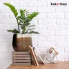 KOTARBAU® Doniczka ceramiczna złota okrągła efekt lustra ⌀ Podgląd zdjęcia produktu 8