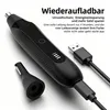 Nasenhaartrimmer 2in1, Ohr- & Augenbrauentrimmer, USB Produktbild-Vorschau 3