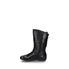 A black leather boot shown from the side against a white background. Produktbild-Vorschau