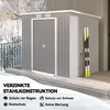 Outsunny Metall Gerätehaus 2,42 m², Geräteschuppen mit Produktbild-Vorschau 4