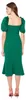 Trendyol Damen Women Fitted Woven Dress Party Midi Basic Produktbild-Vorschau 7
