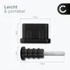5x Staubschutzkappe für USB-C Anschluss + Kopfhörer Buchse, Produktbild-Vorschau 4