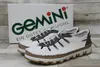 Gemini Damen Sneaker Leder Cutouts sportliche Schnürschuhe Produktbild-Vorschau 6