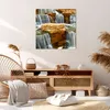 Bild auf Leinwand - Leinwandbild - Wasserfall Steine Wasser Produktbild-Vorschau 7