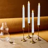 Led Stabkerzen Weiß 2er Set, Led Kerzen Flackernde Flamme, Produktbild-Vorschau 4