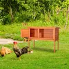 FCH Hasenstall aus Holz, Kaninchenstall mit aufklappbarem Produktbild-Vorschau 8