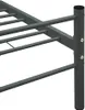 vidaXL Rám postele bez matrace šedý kov 140×200 cm Náhled obrázku produktu 5