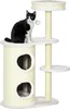 PawHut Kratzbaum, Katzenbaum mit Kratztonne, Produktbild-Vorschau 1