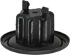A close-up studio shot of a black plastic motor coupling cap. Produktbild-Vorschau