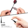 Dartpfeile Set 18g Kunststoffspitze 9 Stk. 50 Dartspitzen Produktbild-Vorschau 6