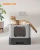 FEANDREA Katzenklo, mit Deckel, für Katzen bis 15kg, Produktbild-Vorschau 3